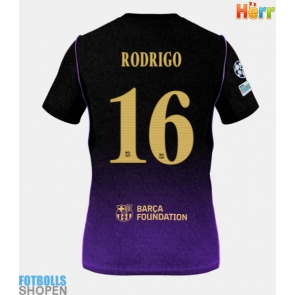 Billiga Barcelona Rodri Hernandez #16 Bortatröja 2026-27 Kortärmad
